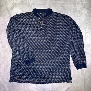 90's Graphic Henley